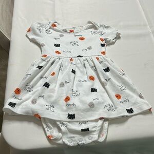 Carters 12 month onesie Halloween dress